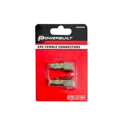 2pc Female Connectors NITTO 1/4BSP