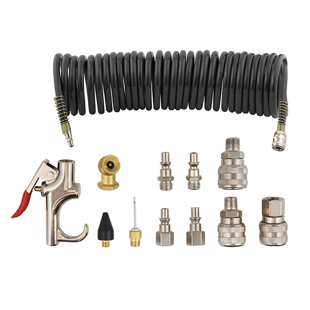 12pc Recoil Air Hose And Accessory Set - Image 2