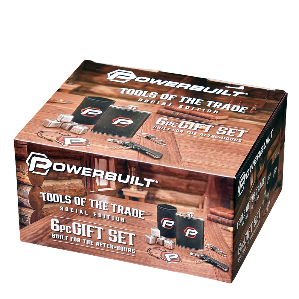 Powerbuilt Tools Of The Trade Social Edition 6pc Gift Set - Image 3