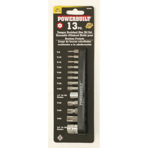 13pc Tamper Proof Torx Bit Set - Image 2