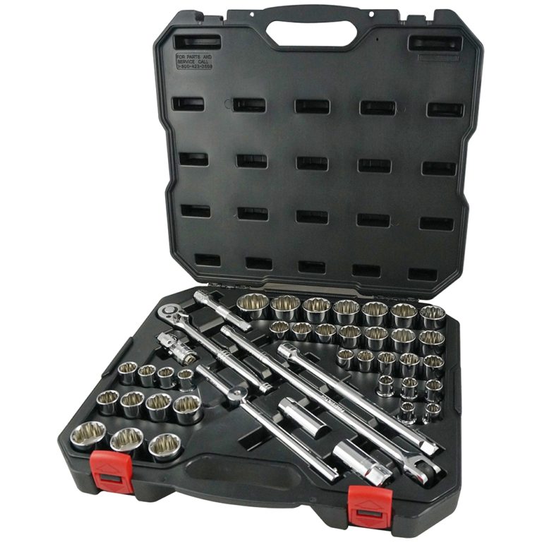 1/2” Dr 44pc Combination Socket Set Powerbuilt Tools