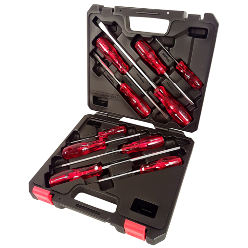 10pc ‘Go-Through’ Screwdriver Set