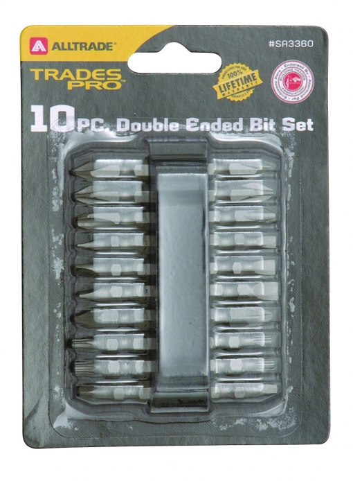 10pc Double Ended Bit Set
