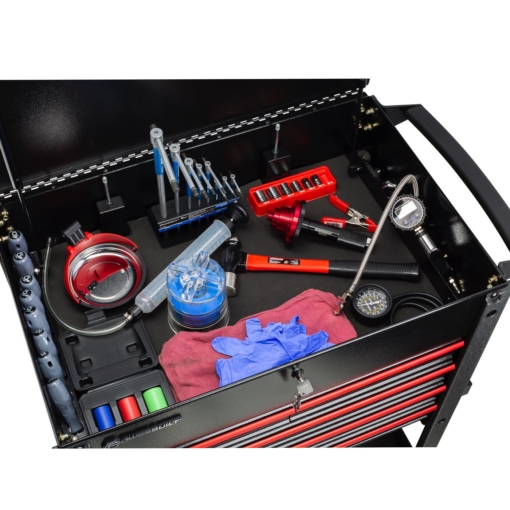 5 Drawer Rolling Tool Box Service Cart - Image 4