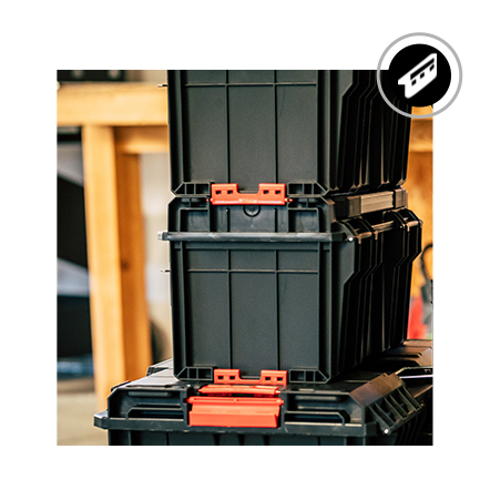 Qbrick System ONE Organizers - organizers for storing workshop