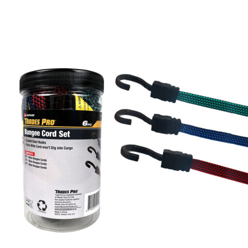 6pc Bungee Cord Set