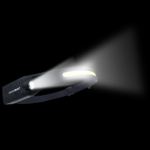 Woodbuilt Rechargeable LED Head Light 350 Lumen with Motion Sensor - Image 2