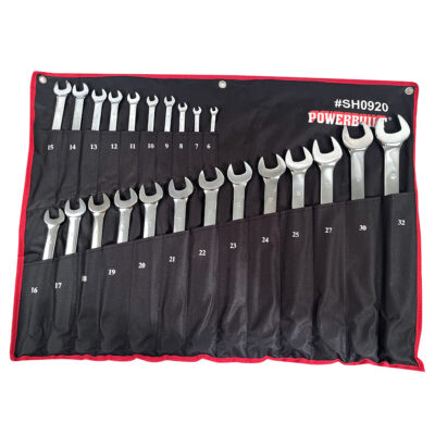 23pc Metric Extra Long R&OE Spanner Set
