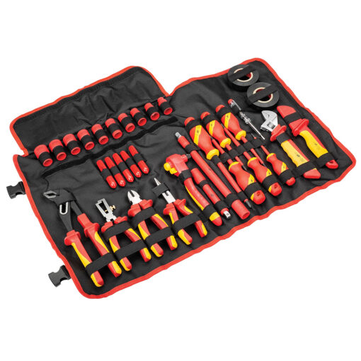 3/8" Dr 33pc VDE Tool Set W/Storage Roll - Image 2