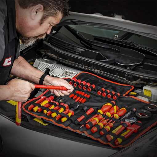 3/8" Dr 33pc VDE Tool Set W/Storage Roll - Image 4