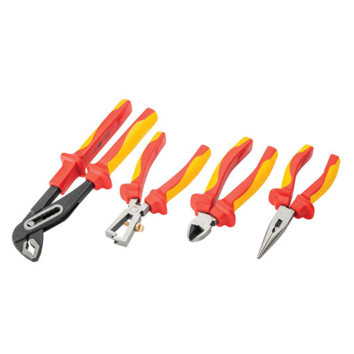4pc VDE Plier Set W/Storage Case - Image 2