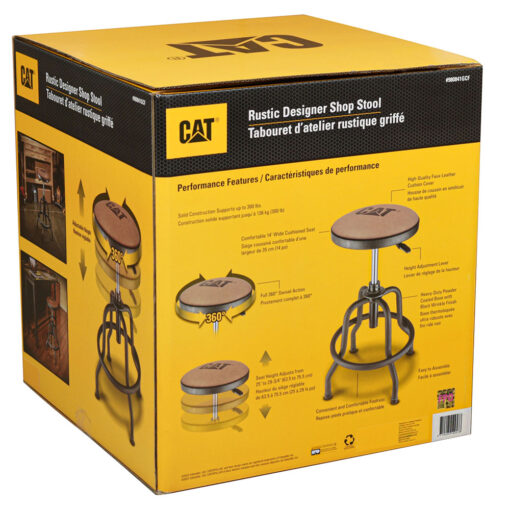 Cat® Workshop Stool With Adjustable Height - Image 3