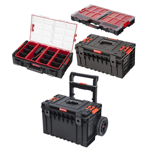 Qbrick System ONE 4pc Kit with Cart