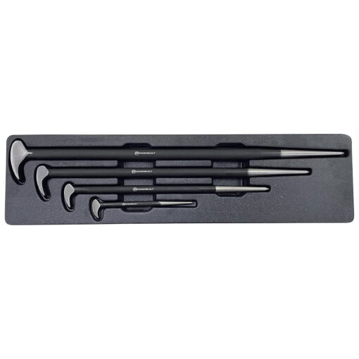 4pc Rolling Head Pry Bar Set - Image 2