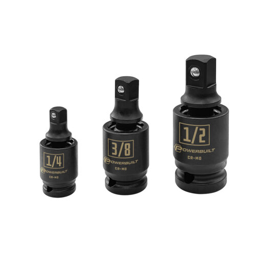 3pc Impact Universal Joint Set