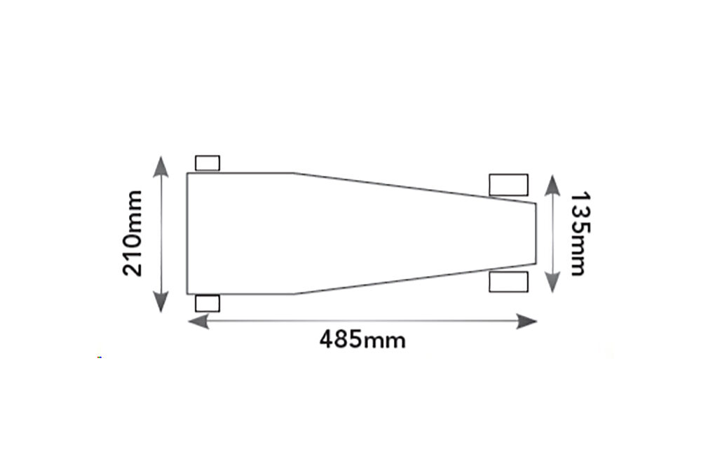 Base Dimensions WTD1400