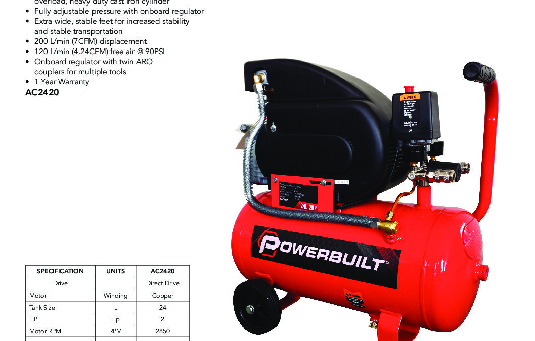 POS – Air Compressors January 2020_AC2420