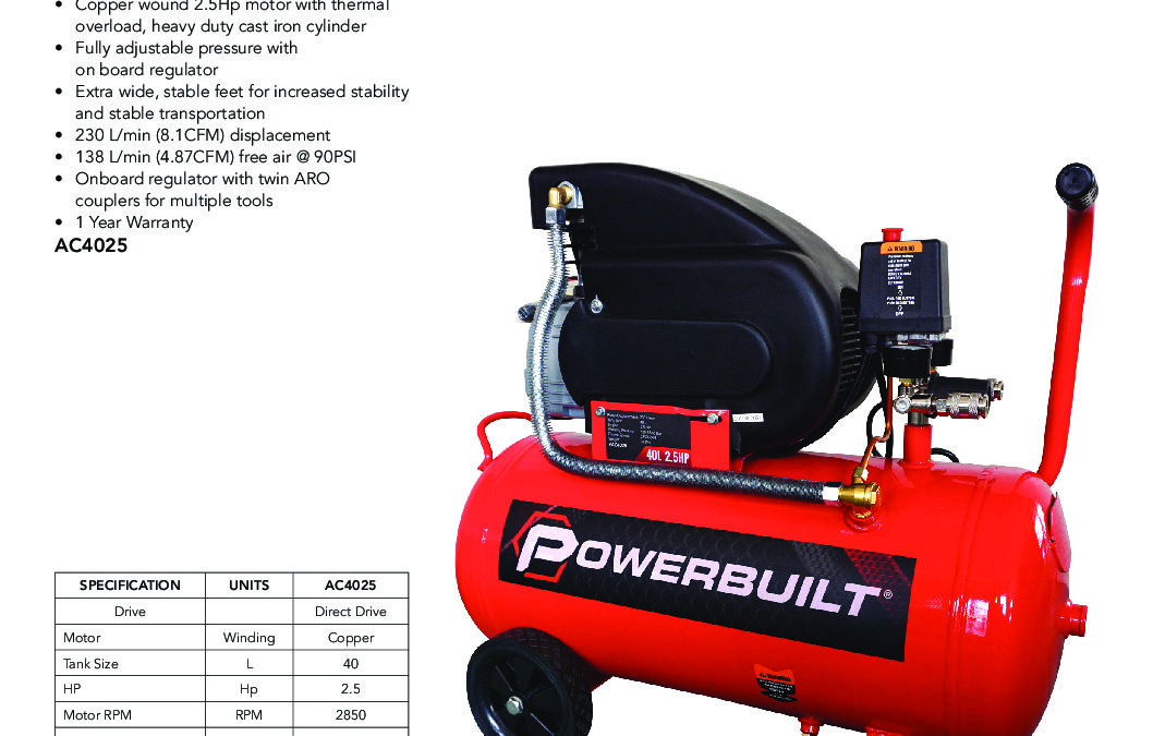 POS – Air Compressors January 2020_AC4025